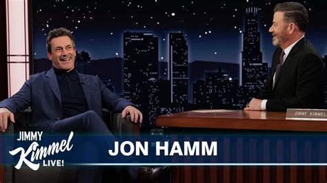 Jon Hamm on Being Naked in Fargo, Getting Married & He Stars。